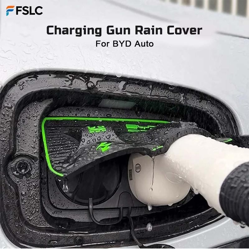 Waterproof Charging Gun Cover for BYD Atto 3 Yuan Plus Dolphin Seal Seagull EV Accessories Rain Shelter