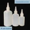 Flacone dosatore per liquidi con bocca appuntita traslucido - 10 ml/20 ml/30 ml