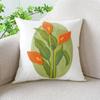 45x45cm Pillowcase Embroidery Flowers Pillow Cover Flower Decorative Pillows Throw Pillow Cases Sofa Living Room Home Decor