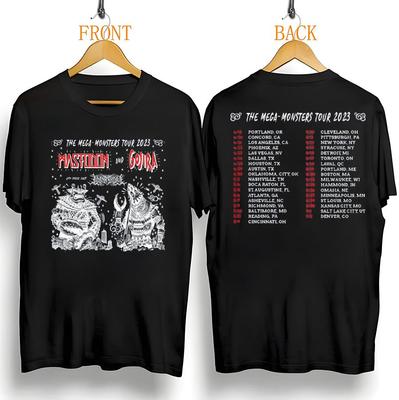 Gojira and Mastodon The Mega Monsters Tour 2023 Unisex T-shirt