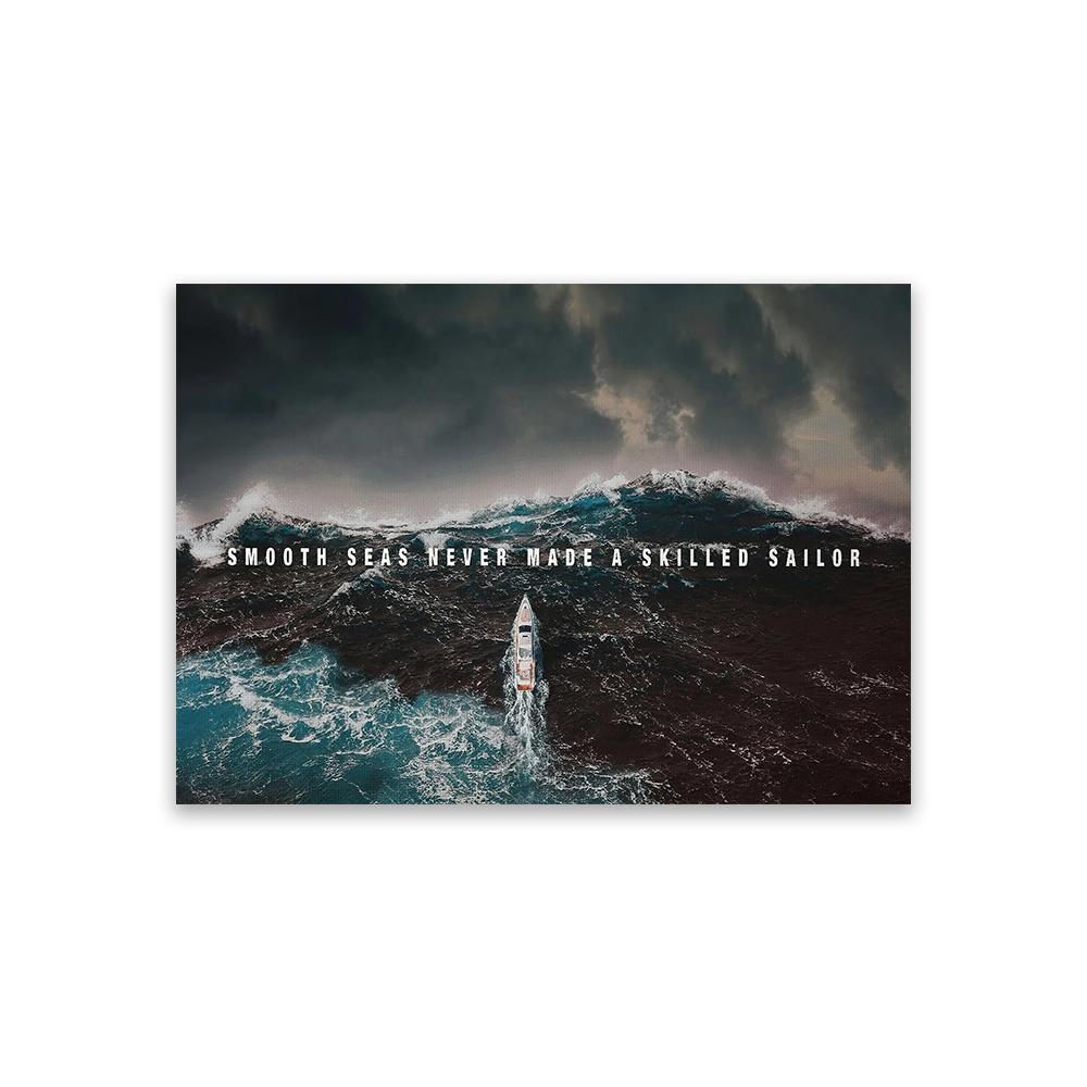 Animals Inspirational Wall Art Black and White Poster Lion Head Prints Motivational Quote Picture Canvas Painting Office Decor