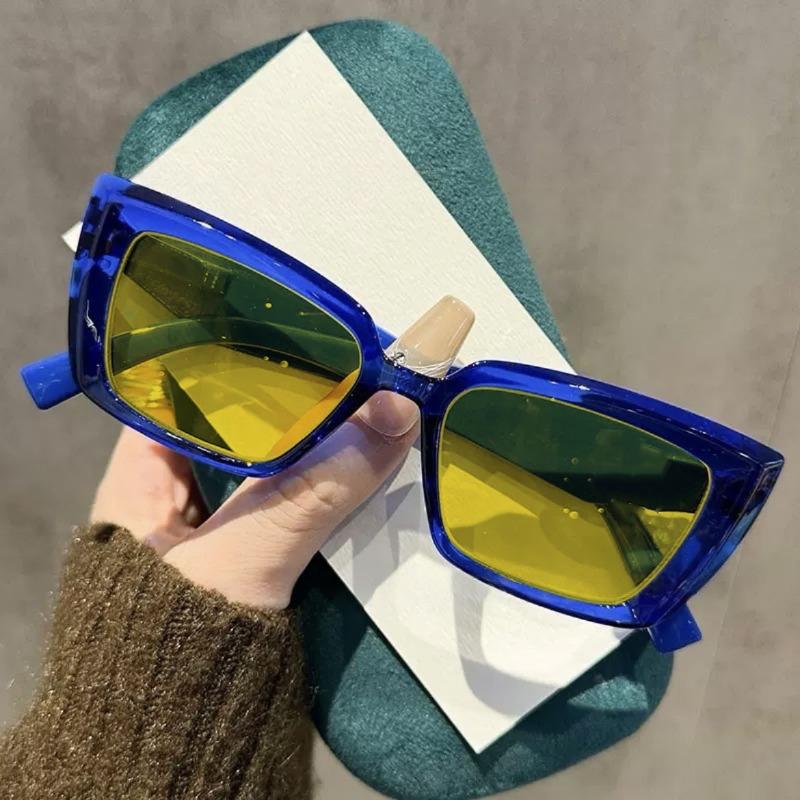 Fashion Square-Frame Night Vision Glasses for Myopia New Large-Frame Glare-Blocking Eyewear Classic Driving Shades 0 To -4.0