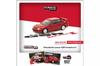 Tarmac Works Mitsubishi Lancer GSR Evolution II Red Trading Card Included Tarmac Works Lancer Evolution Mini Car 1/64 [Item]