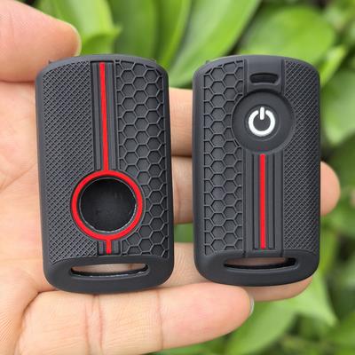 Silicone Motor Remote Key Fob Case For Yamaha Nmax 2021/2022 NVX NVX155 XMAX XMAX300 QBIX AEROX JAUNS 2018 2019 Car Accessories