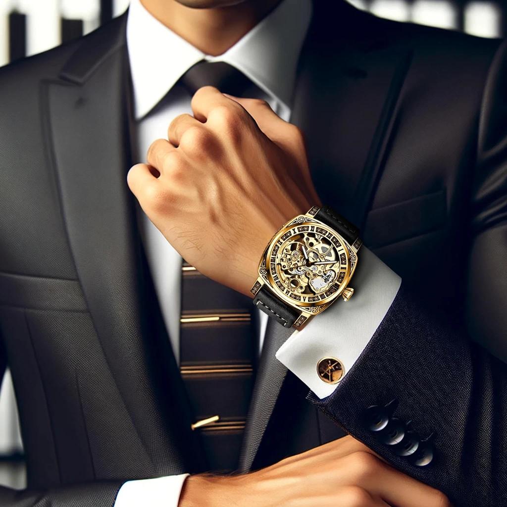 Fashion Tevise 894 Top Brand Light Luxury Men Full Stainless Steel Alloy Diver Bidirectional Movement Automatic Machinery Watch