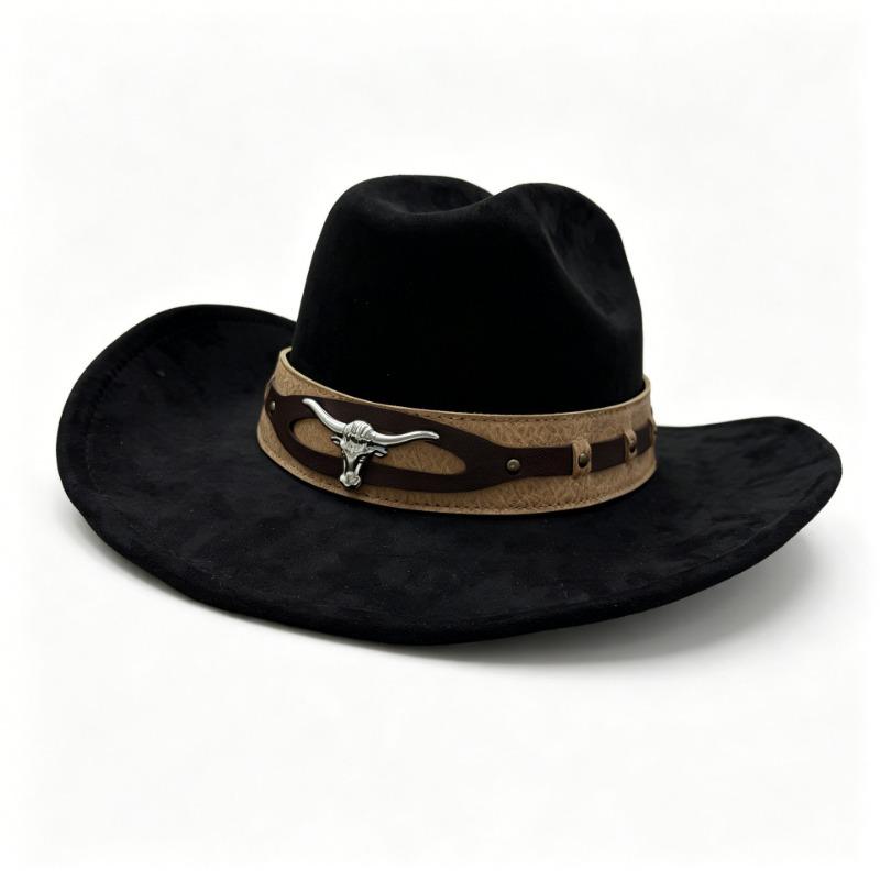 Women S Vintage British Style Wide Brim Western Outdoor Hat