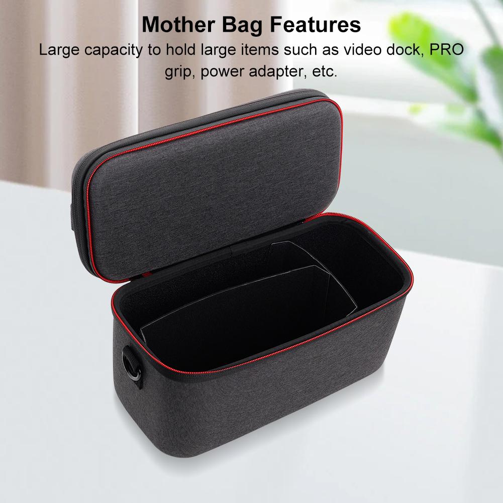 For Switch 2 EVA Hard Case Portable Travel Large Capacity Storage Bag Shockproof Organizer Box For Nintendo Switch 2 Accessories