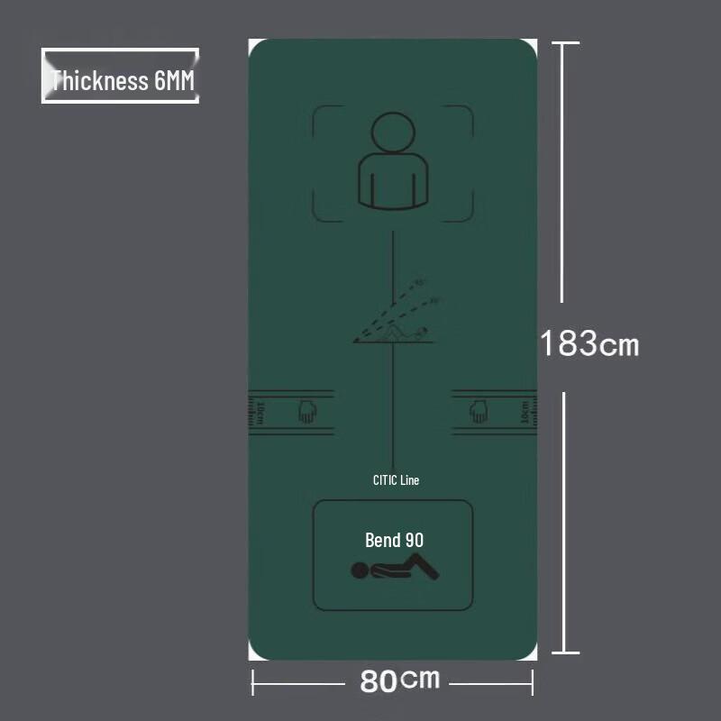 Shiyi Multi-purpose Folding TPE Exercise Mat