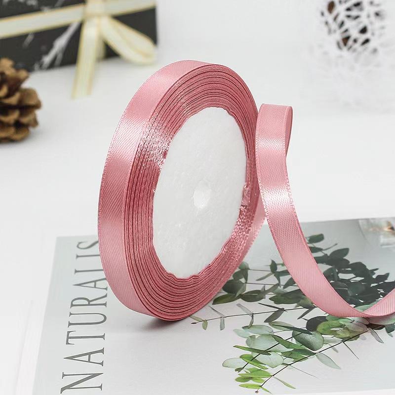 1Cm Ribbon Gift Wrapping Ribbon Cake Baking Ribbon Wedding Bow Accessories Ribbon