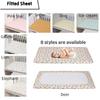 Baby Pure Cotton Crib Mattress Cover Bedding Cartoon Pattern Kids Fitted Sheet