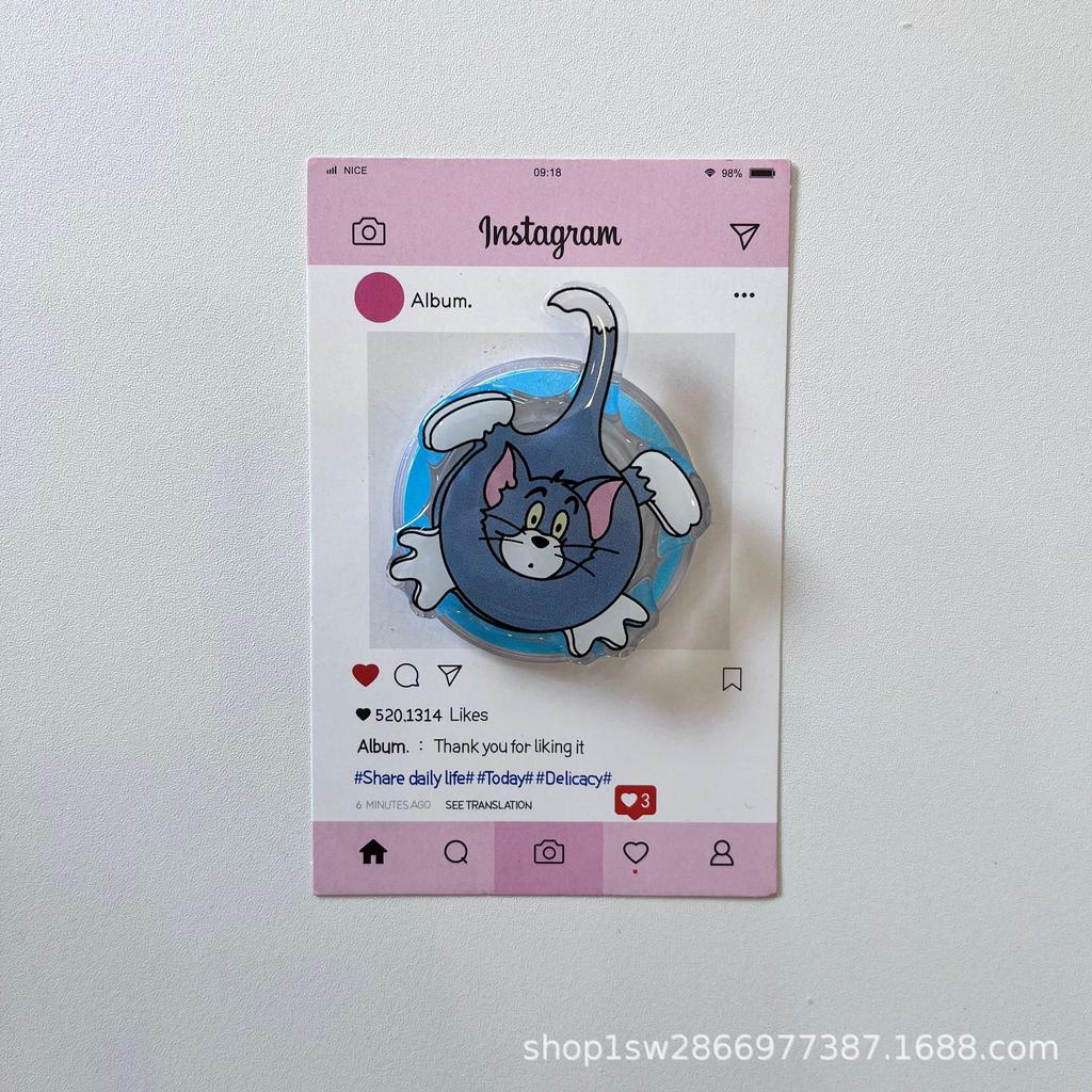 Quirky Cartoon Tom & Jerry MagSafe Magnetic Phone Holder - Foldable & Telescopic