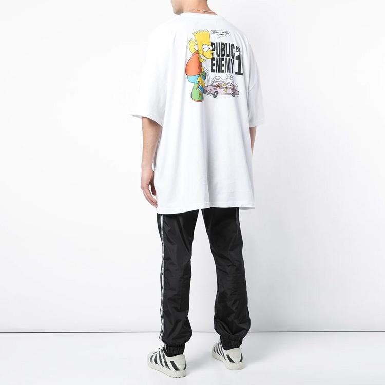 Off-White SS19 Bart Simpson Oversize Short Sleeve Men's OMAA066S191850330188