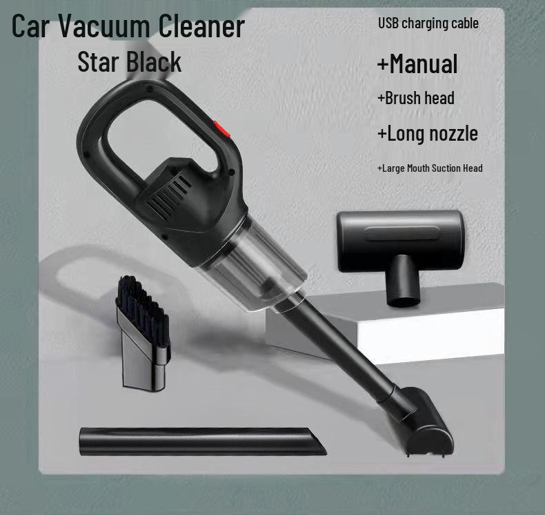 

Портативный пылесос двойного назначения для дома и автомобиля с высокой мощностью всасывания