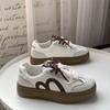 Wasteland Style Niche Design Moral Training Shoes Women's 2025 Autumn New Fashion Versatile Sports Leisure Alphabet Board Shoes