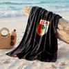 FC Augsburg FC Stampa Microfibra Asciugamano da Spiaggia Asciugatura Rapida Assorbente Grande Asciugamano per Spiaggia Nuoto Viaggio