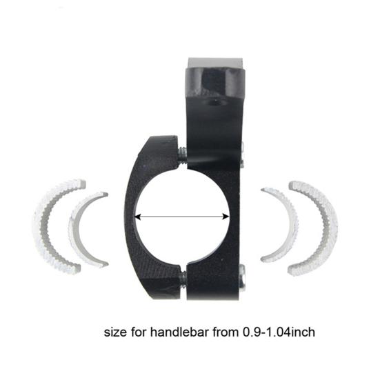 2Pcs Helpful Bike Handlebar High Strength Wear-resistant Components Durable Bicycle Handlebar for Cycling