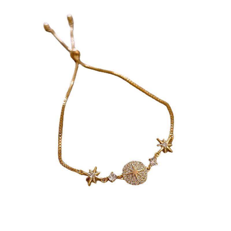 Elegant Crystal Zircon Adjustable Fashion Bracelet