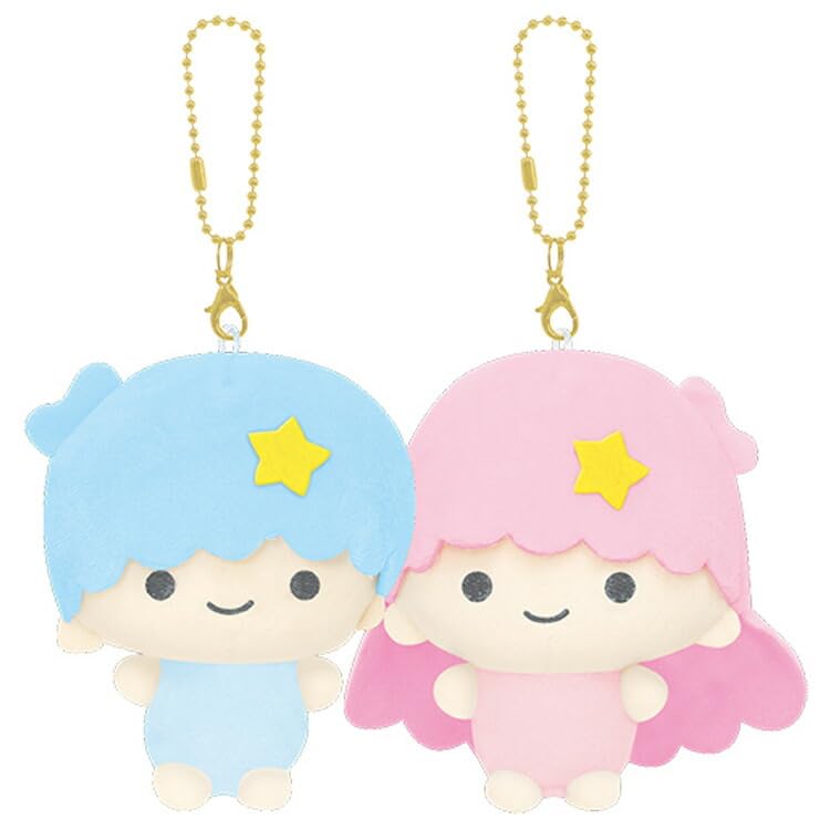 Crux Little Twin Stars Nico Plush Keychain Kiki & Lala 331766 Characters
