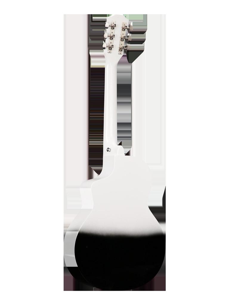 38-Inch Gradient Basswood Folk Guitar - Beginner Practice Instrument