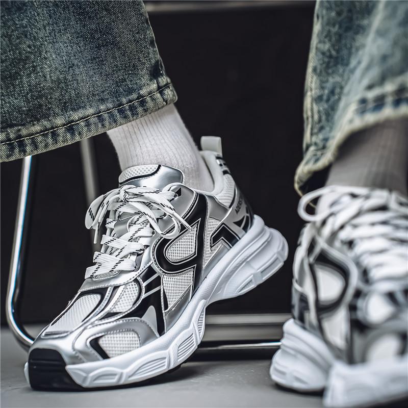 2026 New Quality Trendy Versatile Breathable Thick Bottom Comfortable Sports and Leisure Low Top Bread Shoes for Men