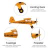 Bambino Adulto Wltoys A160-J3 Rtf 2.4G Motore Brushless 3D6G Aereo Radiocomandato Aggiornato Cub Pronto Per Volare All'aperto