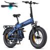 ENGWE ENGINE PRO 3.0 BOOST Folding Fat Tire E-Bike | 750W Rated Motor, 48V 15Ah Battery, IPX5 Waterproof, Shimano 7-Speed Urban & Mountain E-Bike