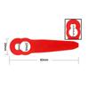 50Pcs Plastic Replacement Blades Spare Parts For STIHL FSA 45 FSA 57 Grass Trimmer Lawn Mower Accessories Garden Tool Parts