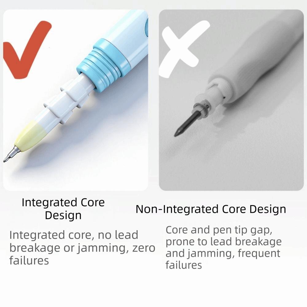 0.7 Mm Automatic Pencil Correct Grip Automatic Coring Grip Posture Correcting Pencils  Student