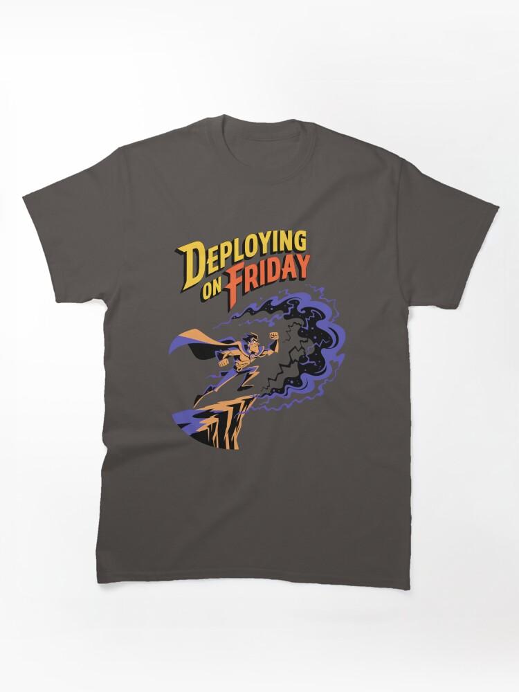 Portal Hero Jumping Into Portal Void Classic T-Shirt