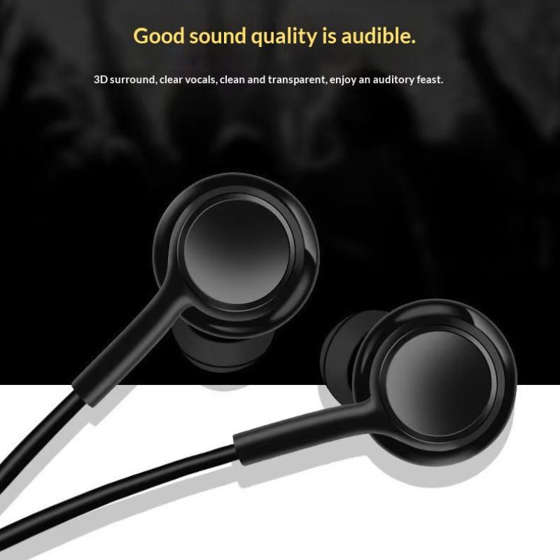 Usb-C Wired Earbuds In-Ear Headphones With Mic Hifi Stereo Sound -Free Braided Cable Type-C,3.5Mm