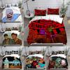 Mouthwashing Bedding Sets Quilt Bed Cover Comforter Duvet Cover Pillow Case 2-3 Pieces Sets Single Double Large Size