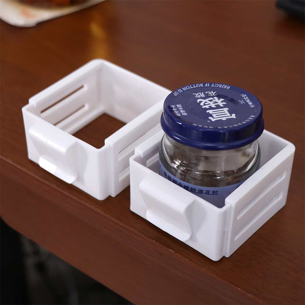 2PCS Adjustable Retractable Fridge Storage Box Hanging Retractable Drawer Organizers  Kitchen