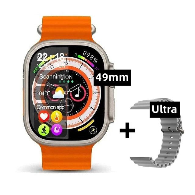 Gps Smartwatch 49mm Ultra 9 Połączenie Bluetooth Nfc Kompas Śledzenie Trasy Ip68 Smartwatch Microwear U9 Ultra Smart Watch Dla Mężczyzn Kobiet