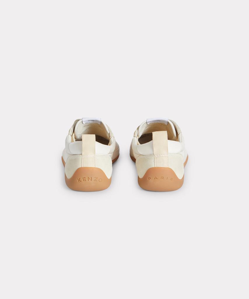 Kenzo Women'S 26Ss Kenzo Striker Ivory Low-Top Flat Sneakers_K265Ais101Iv4
