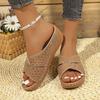 Summer Shoes Sandals Women Non-Slip Shoes for Women Slides Women Shoe Wedge Shoes Woman Plus Size Footwear Female Slipper