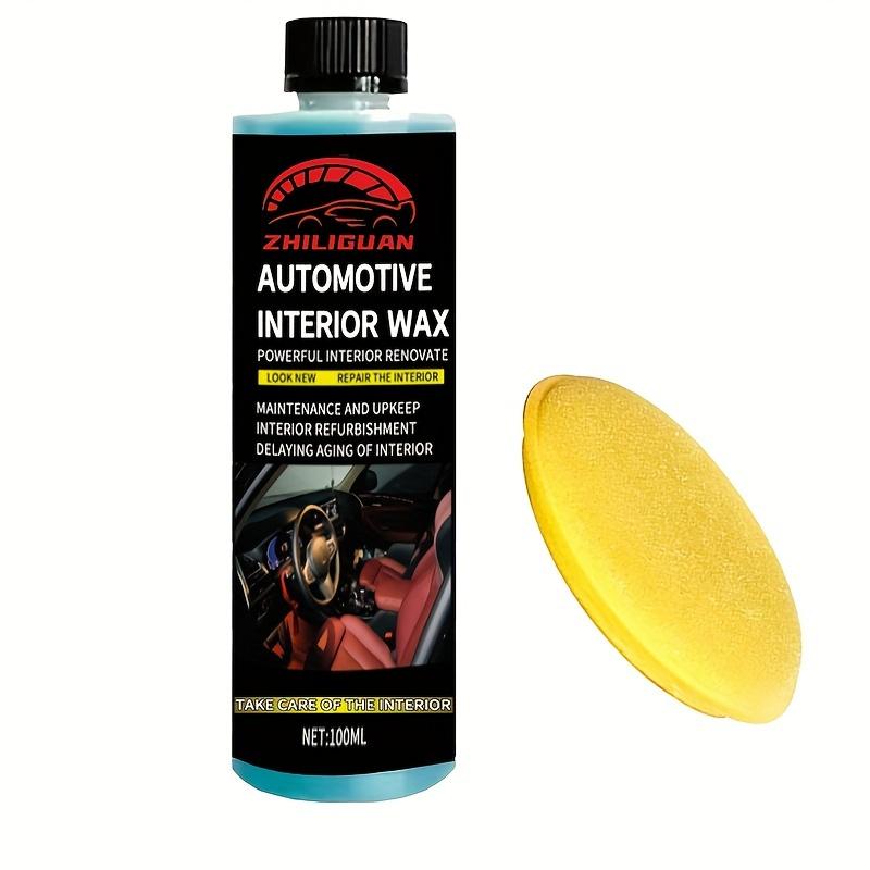 

Воск для обновления салона автомобиля - средство для ремонта приборной панели и сидений, усилитель блеска шин, блеск для пластика. Уход за интерьером