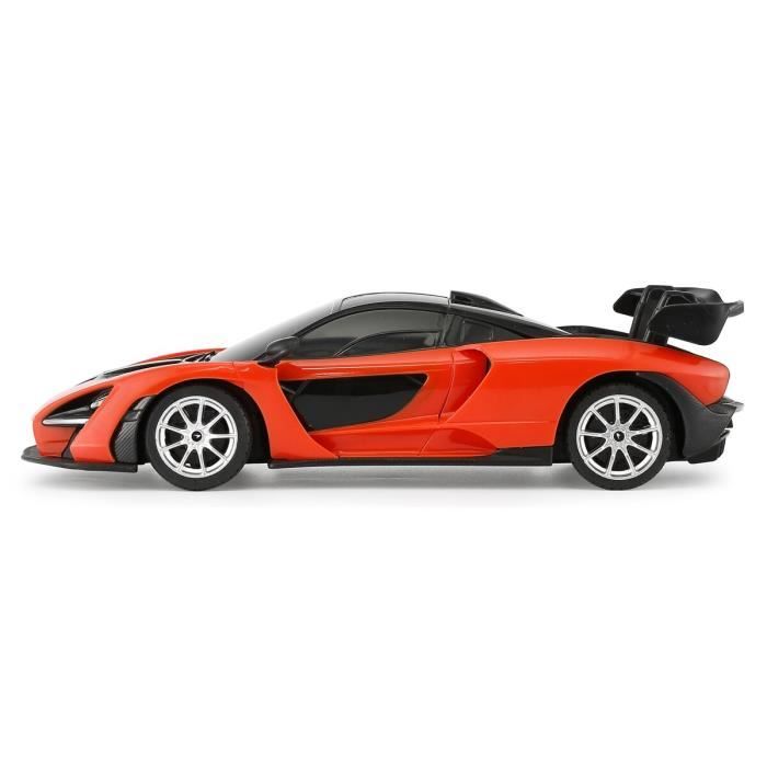 Voiture radiocommandée - jamara - mclaren senna - échelle 1:24 - couleur orange - 2,4 ghz