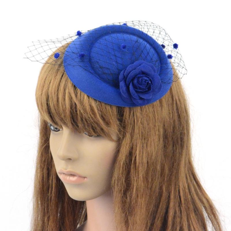 Unique Tulle Hat For Elegant Dressing Wedding Fascinator Party Headpieces Top Hat Headwear For Fashion Individuals