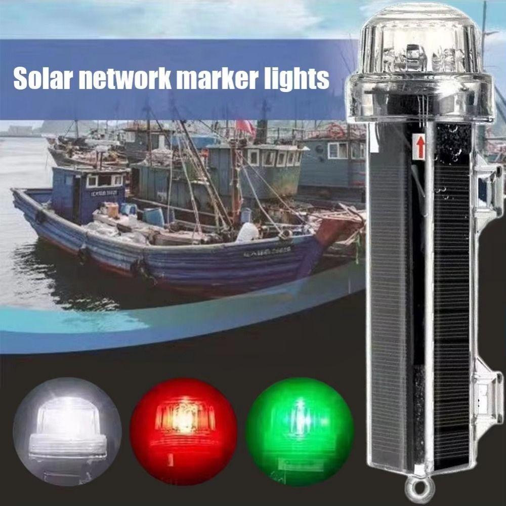 Luce di Segnalazione Tricolore per Navi Impermeabile Segnale di Navigazione Marino Esterno