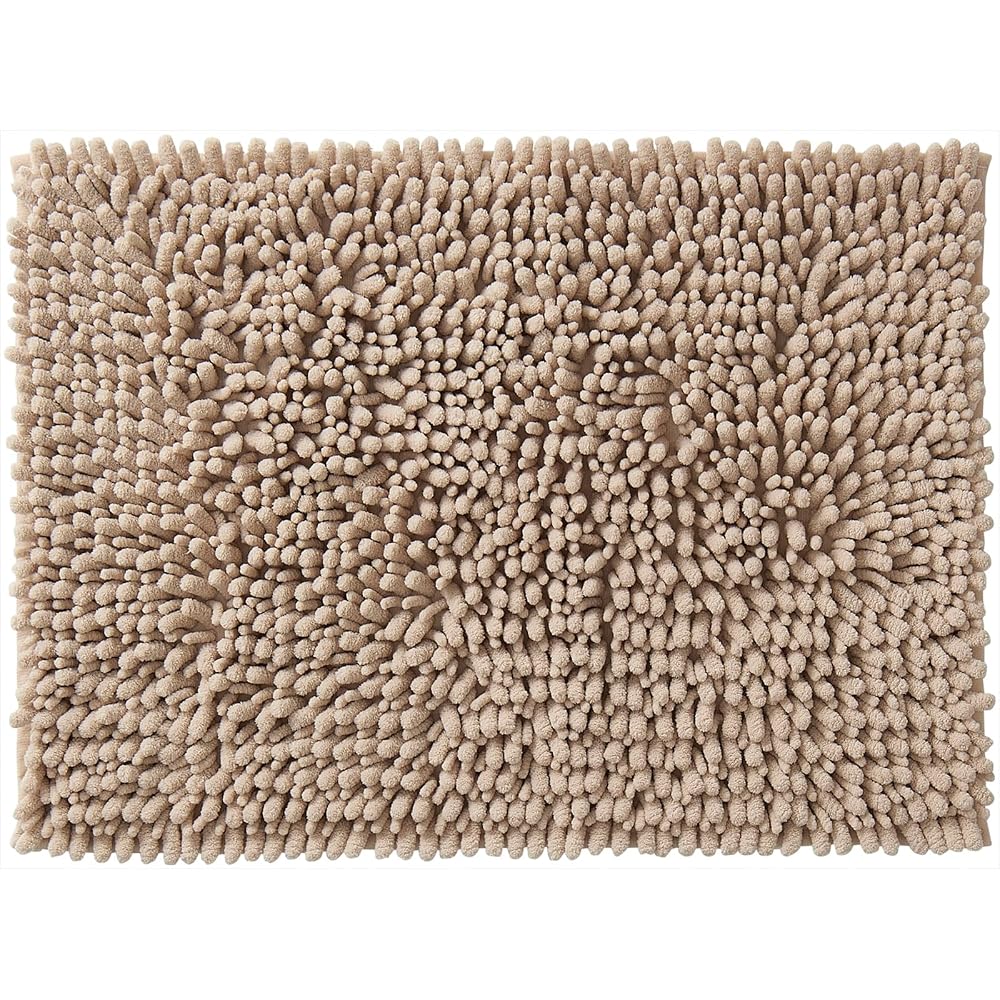 Yamazaki Sangyo SUSU Strong W EC Cleansing Microfiber Bath Mat Beige S 35×50cm