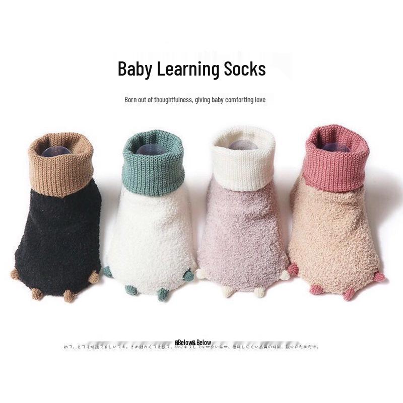 Kids' Mid-Calf Non-Slip Socks: Breathable & Creative Design for Boys and Girls