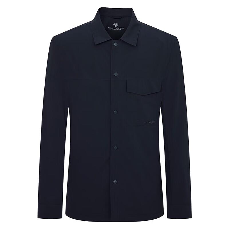 Baoxiniao Men's Casual Shirt-Style Single-Breasted Jacket