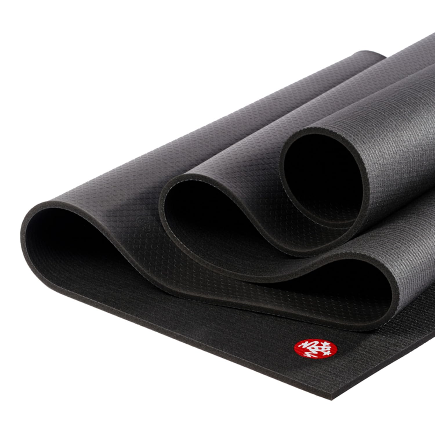 

Manduka 6mm PRO Yoga Long Large Black Mat, Black, (66x216cm), Thick, High-Density, Non-Slip, Durable, Sound-Proof, Size,