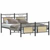 VidaXL Bed Frames Without Mattress Sonoma Oak 140x190 Cm 4106810