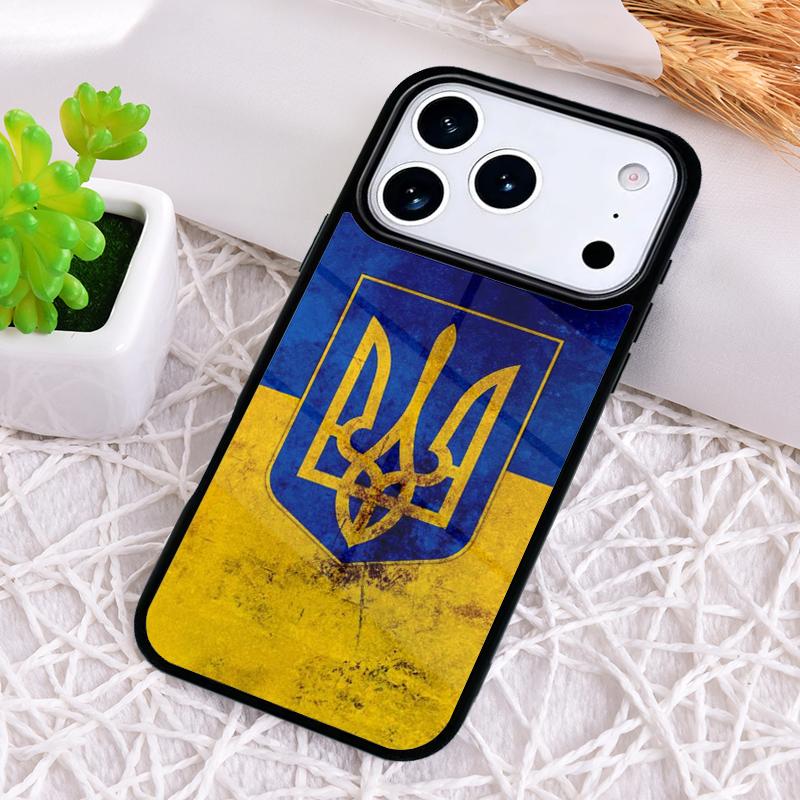 U_kraine Flag soft Shockproof Phone Case for iPhone 17 Air 16e 15 11 12 14 13 Pro Max Cover Coque