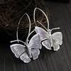 Butterfly Cold Style Retro Long Ethnic Style Earrings