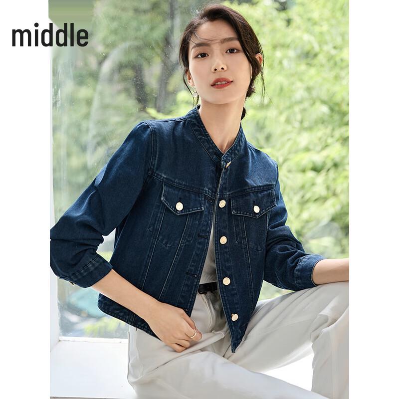 Women's Retro Short Denim Jacket