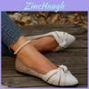 Ladies Slip On Loafers With Breathable Fabric For Casual Daily Wear
