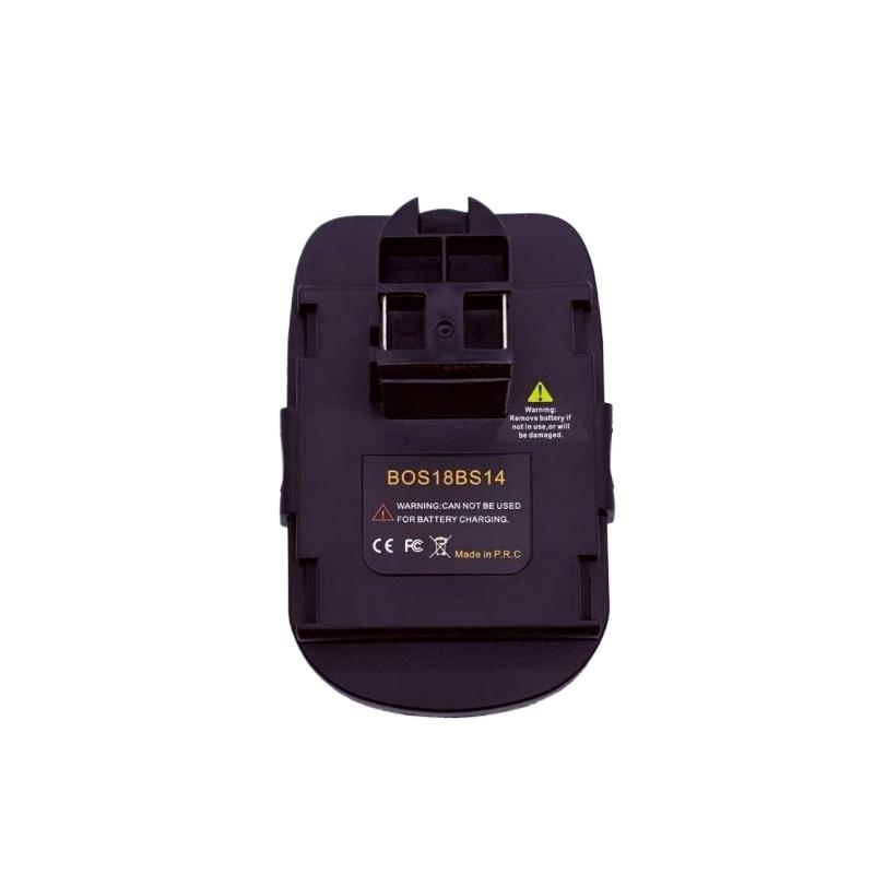 HAKSINKY Power Tool Battery Adapter BOS18BS14 for Bosch 18V Li-ion Battery Convert To Work for Bosch 14.4V Cordless Power Tools