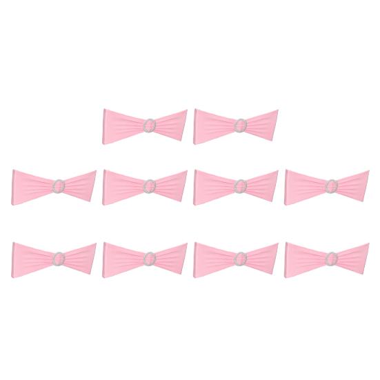 10Pcs Chair Back Flower Elastic Wrinkle-Resistant Chair Cover No-tie Chair Back Sleeve Hotels Weddings Decor